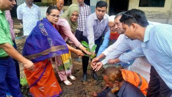 বড়লেখা পৌরসভার উদ্যোগে বৃক্ষরোপণ কর্মসূচি-২০২৬ উদ্বোধন
