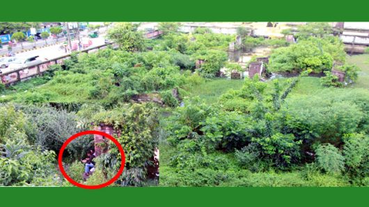 পুরাতন কারারক্ষীদের বসতি এখন মাদকসেবীদের আস্তানা