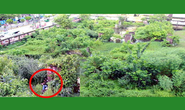 পুরাতন কারারক্ষীদের বসতি এখন মাদকসেবীদের আস্তানা