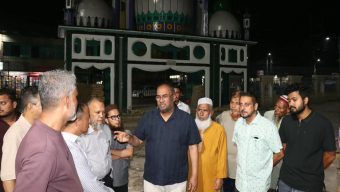 উন্নয়ন কাজ পরিদর্শনকালে সিসিক প্রশাসক  ঐতিহাসিক শাহী ঈদগাহকে দৃষ্টিনন্দন ও সংরক্ষিত স্থাপনা হিসেবে গড়ে তোলা হবে