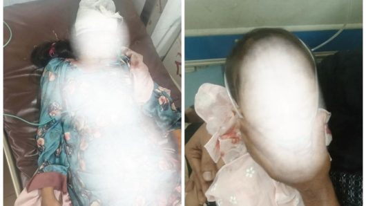 সাদাপাথর বাসের ধাক্কায় মা-মেয়ে নিহত