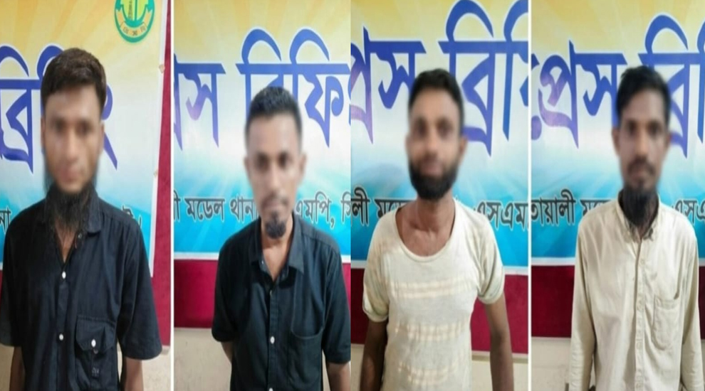 আবাসিক হোটেল থেকে ৪০ পিস ইয়াবা সহ আটক ৪