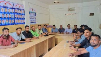 গোলাপগঞ্জ প্রেসক্লাবের সঙ্গে বিশ্বনাথ মডেল প্রেসক্লাবের সৌজন্য সাক্ষাৎ