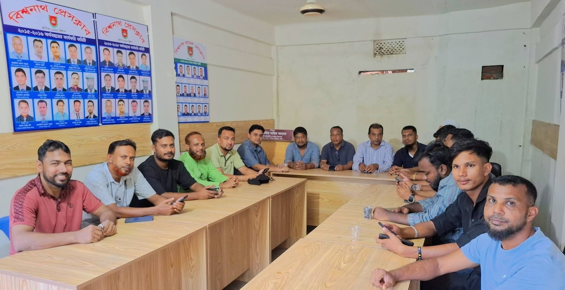 গোলাপগঞ্জ প্রেসক্লাবের সঙ্গে বিশ্বনাথ মডেল প্রেসক্লাবের সৌজন্য সাক্ষাৎ