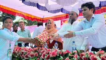 কানাইঘাটের মডার্ণ একাডেমীতে ক্রীড়া প্রতিযোগিতার পুরস্কার বিতরণ করলেন মুফতি আবুল হাসান এমপি