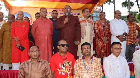 প্রতিমা বিসর্জনের মধ্য দিয়ে দুর্গাপূজার আনুষ্ঠানিক সমাপ্তি হিংসা, বিদ্বেষ ও বিভাজনের অবসানই আমাদের প্রত্যাশা -সিসিক প্রশাসক