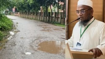 দীর্ঘদিনের ভোগান্তি ও প্রতীক্ষার অবসান ঘটিয়ে শেওলা-জকিগঞ্জ সড়কের সংস্কার কাজের আনুষ্ঠানিক উদ্বোধন বৃহস্পতিবার