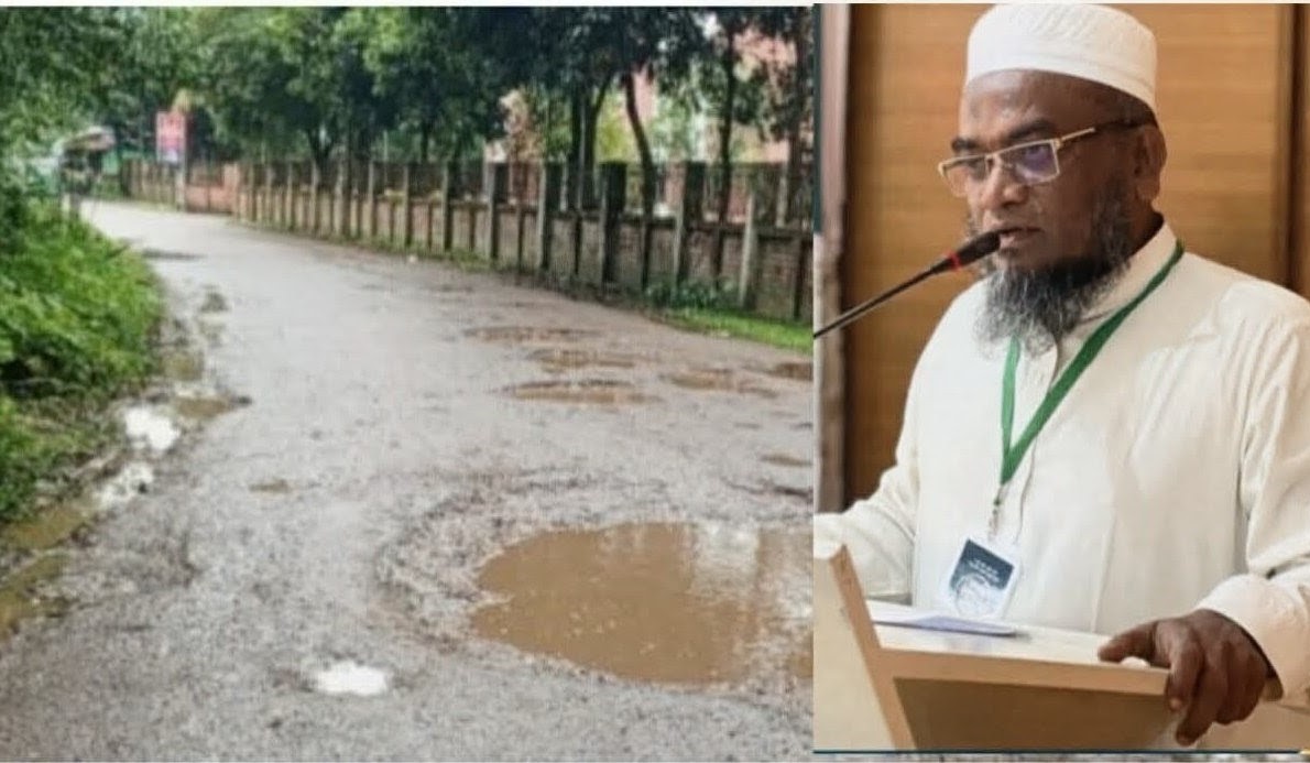 দীর্ঘদিনের ভোগান্তি ও প্রতীক্ষার অবসান ঘটিয়ে শেওলা-জকিগঞ্জ সড়কের সংস্কার কাজের আনুষ্ঠানিক উদ্বোধন বৃহস্পতিবার