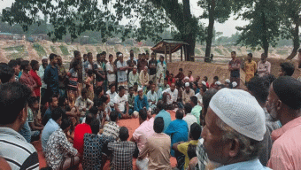 জৈন্তাপুরে বালু শ্রমিকদের ওপর হামলা চাঁদা দাবির অভিযোগ