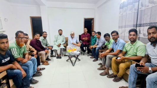 সংসদ সদস্য নাছির চৌধুরীর সাথে দিরাই প্রেসক্লাবের নেতৃবৃন্দের মতবিনিময়