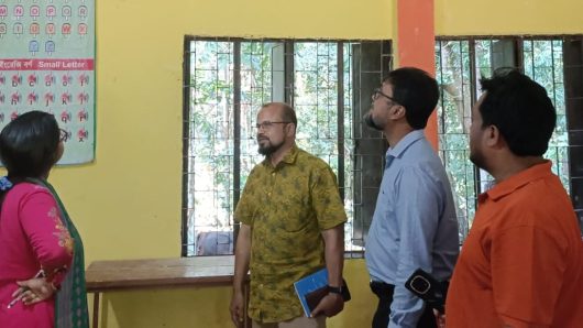 সংবাদ প্রকাশের পর মোকামপুঞ্জি বিদ্যালয় ভবন সংস্কারের উদ্যোগ, পরিদর্শনে ইউএনও