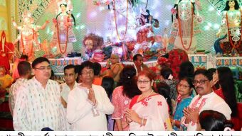 সিলেটে চৈতালী সংঘের উদ্যোগে শারদীয় দুর্গাপূজার আয়োজন