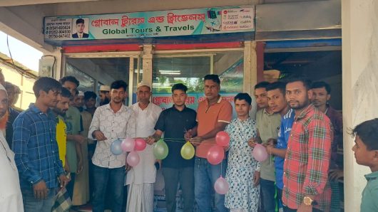 গোয়াইনঘাটে গ্লোবাল ট্যুরস এন্ড ট্রাভেলসের শুভ উদ্বোধন, স্থানীয়দের মাঝে নতুন আশার আলো!
