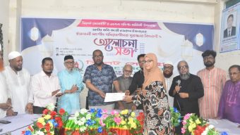 সিলেট সোসাইটির পুরস্কার বিতরণ অনুষ্ঠানে সিসিক প্রশাসক  সমাজ উন্নয়নে সামাজিক সংগঠনগুলোর ভূমিকা অত্যন্ত গুরুত্বপূর্ণ